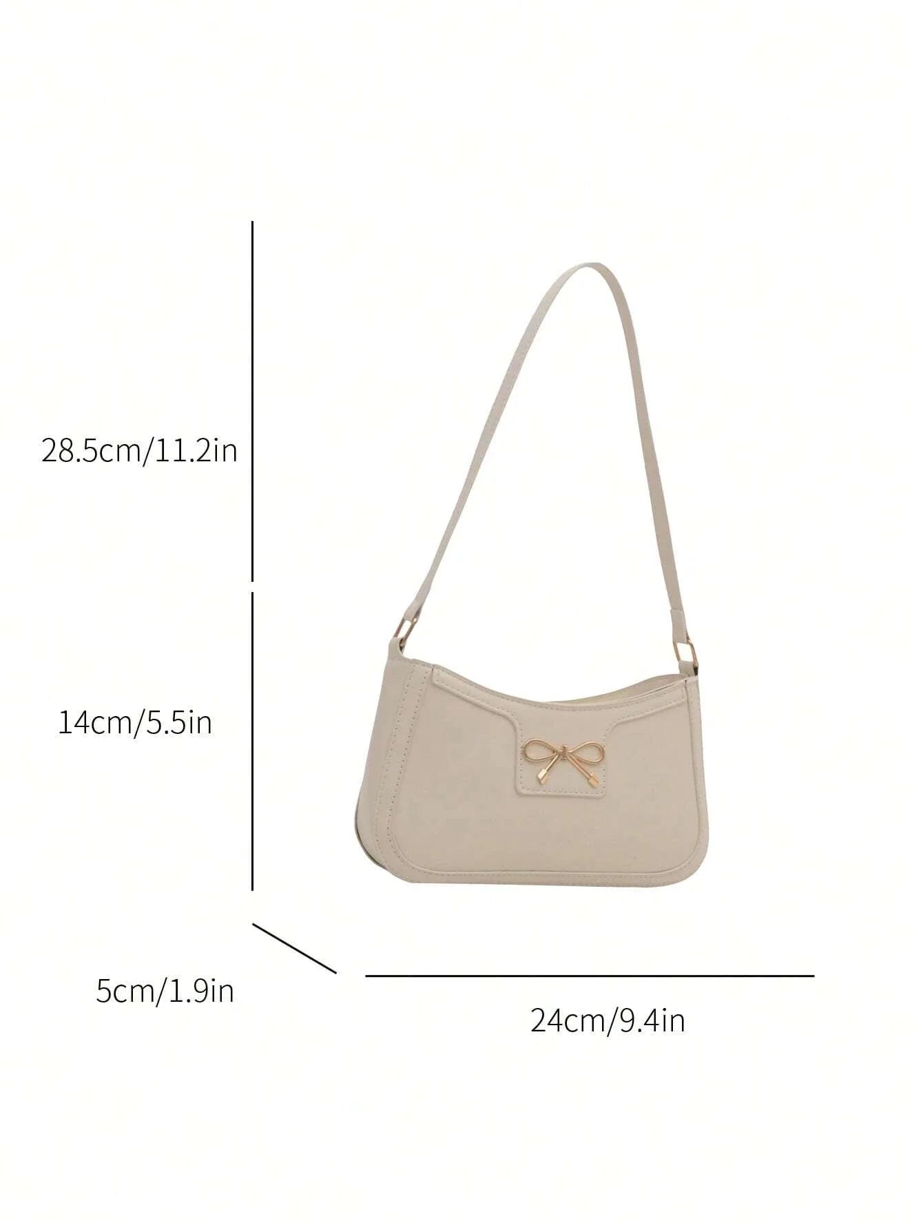 Women’s Elegant Crescent Shoulder Bag