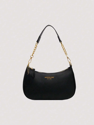 Women Solid PU Crossbody Bag
