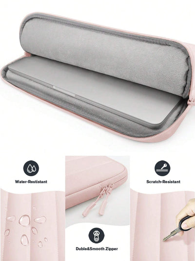 TECOOL Pink Laptop Sleeve Bag