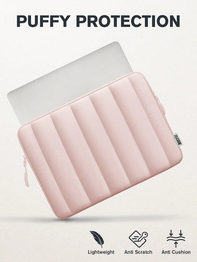TECOOL Pink Laptop Sleeve Bag
