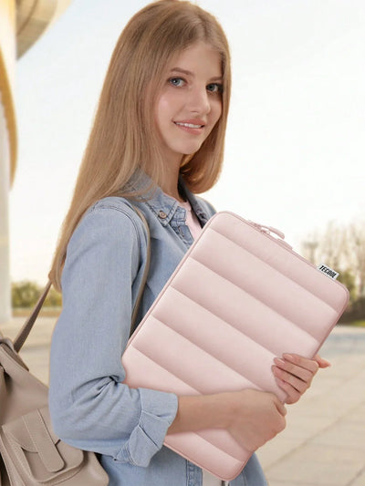 TECOOL Pink Laptop Sleeve Bag