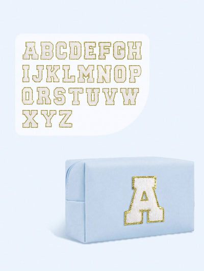 Women’s Monogram PU Makeup Bag