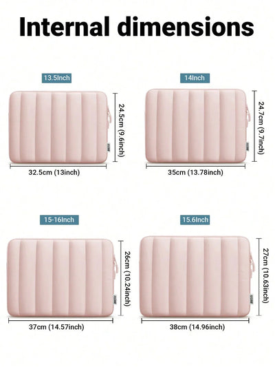 TECOOL Pink Laptop Sleeve Bag