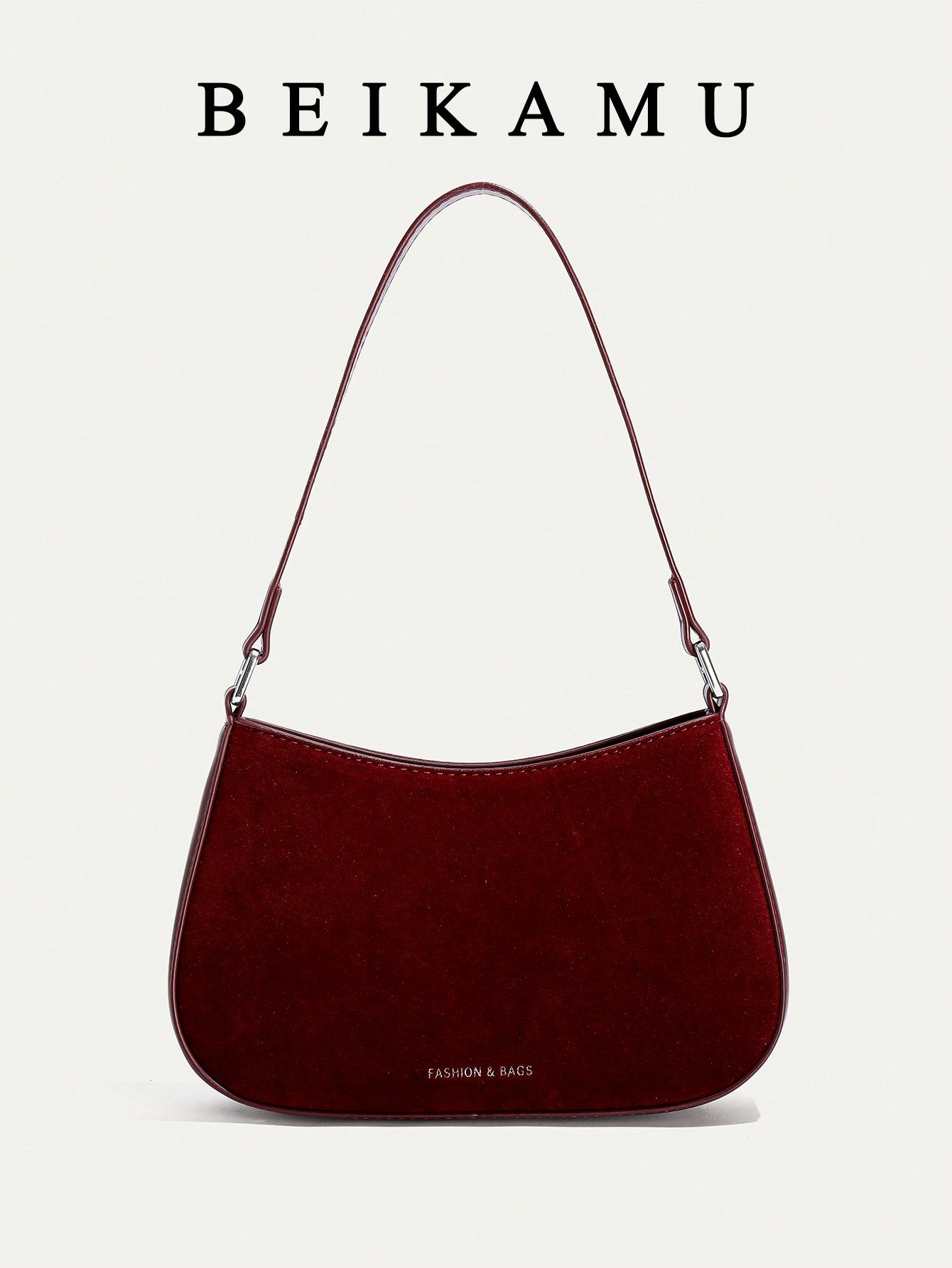 Women Plain PU Shoulder Bag