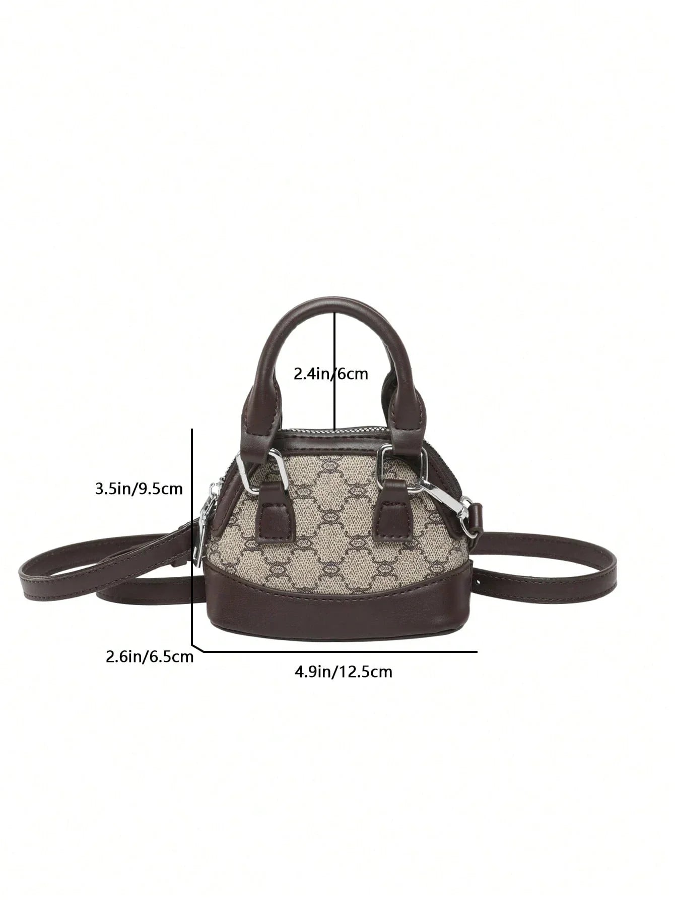 Mini Rhombus Colorblock Shoulder Bag