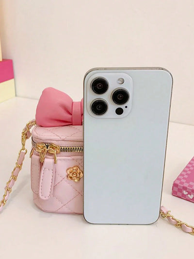Girls Bow Mini Chain Shoulder Bag