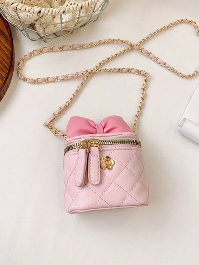 Girls Bow Mini Chain Shoulder Bag