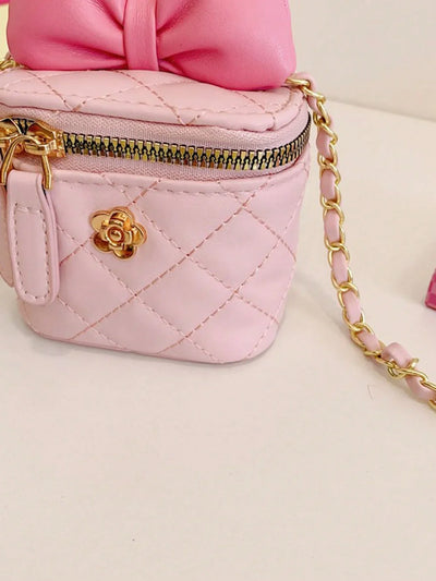 Girls Bow Mini Chain Shoulder Bag