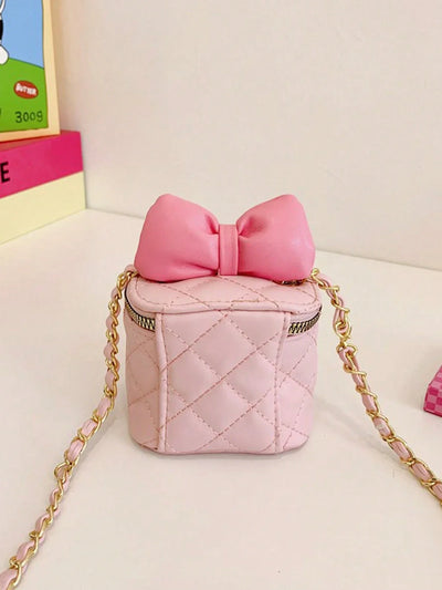 Girls Bow Mini Chain Shoulder Bag
