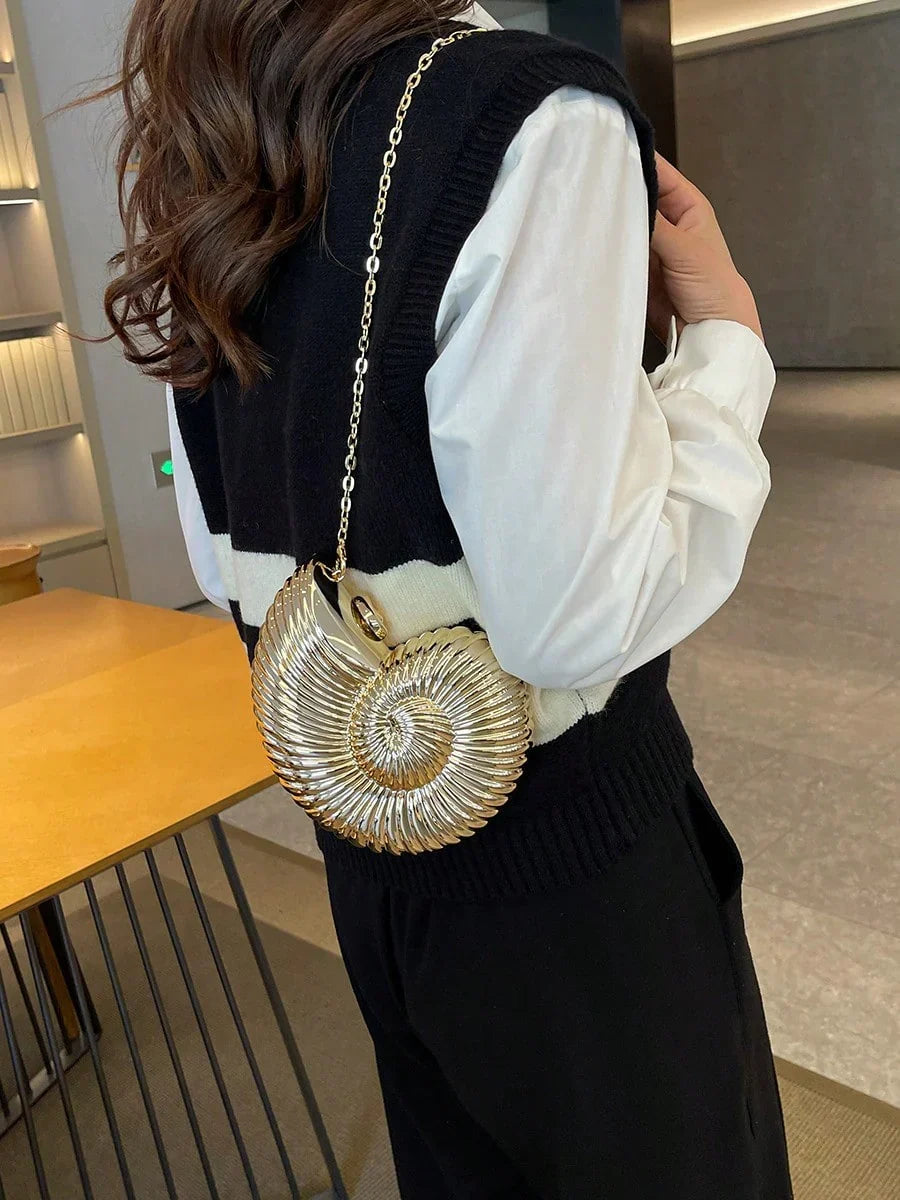 Women’s Acrylic Chain Evening Bag