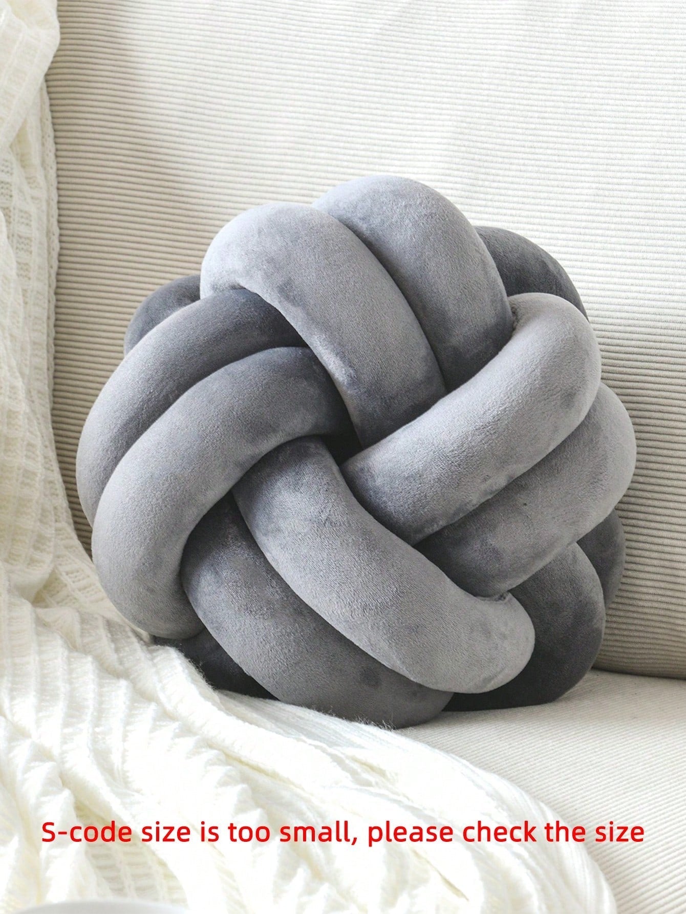 Solid Color Octagonal Throw Pillow