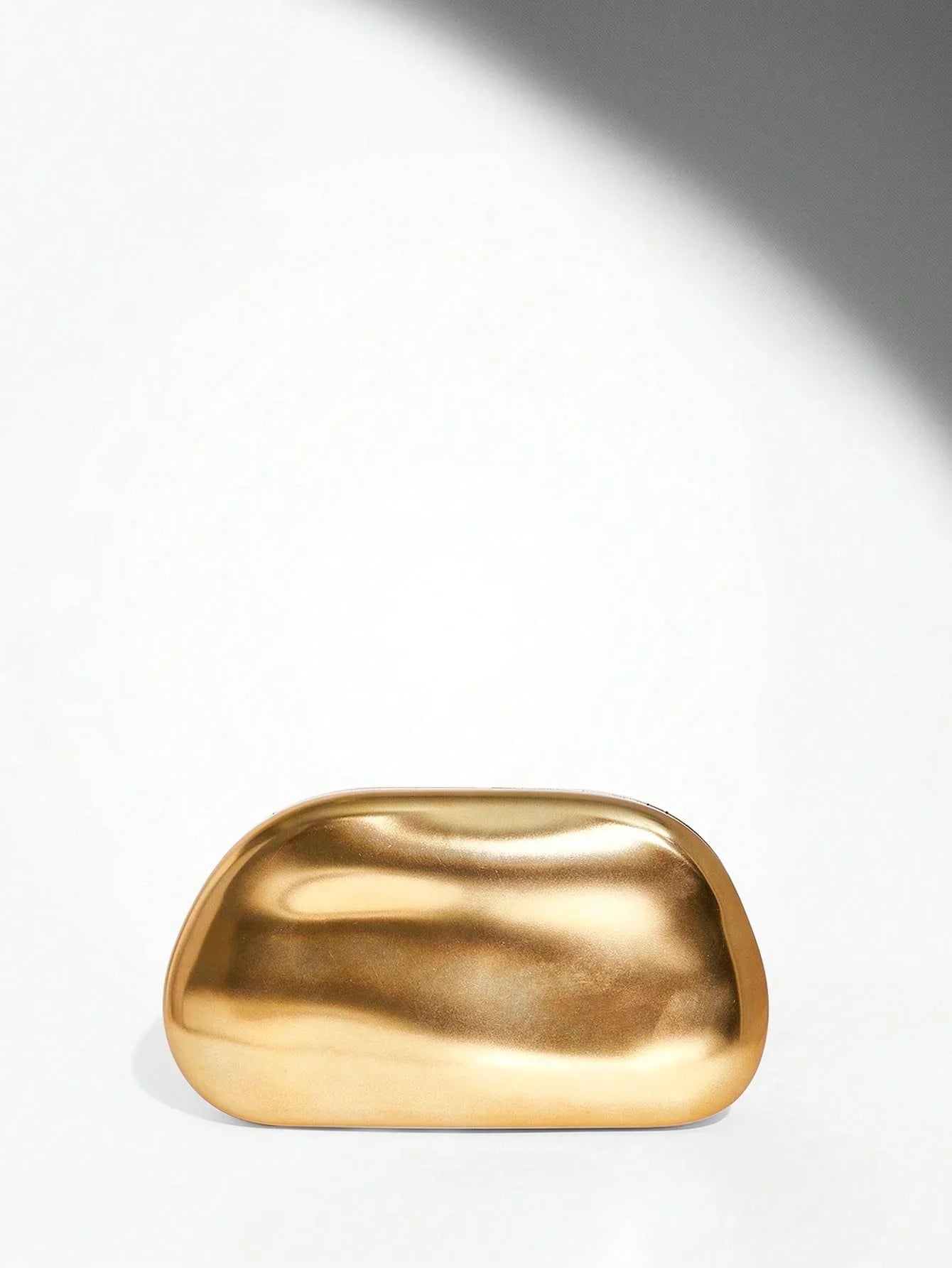 SHEIN BAE Metallic Evening Clutch
