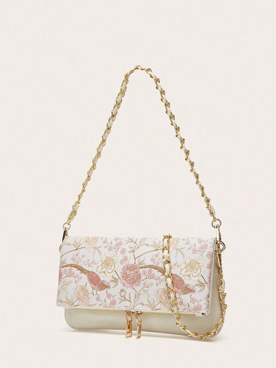Chinese Elements Mini Chain Crossbody