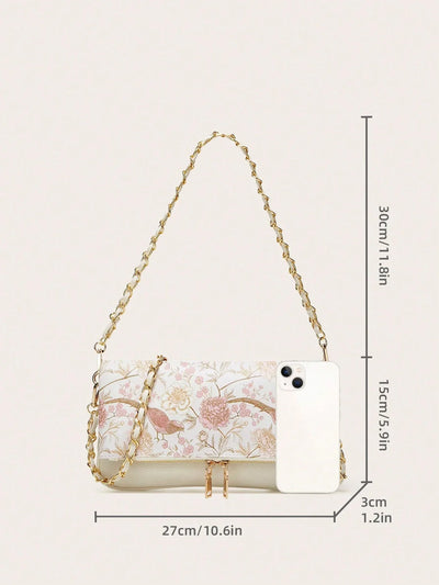 Chinese Elements Mini Chain Crossbody