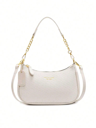 Women’s Litchi Grain Crossbody Handbag