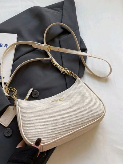 Women’s Litchi Grain Crossbody Handbag