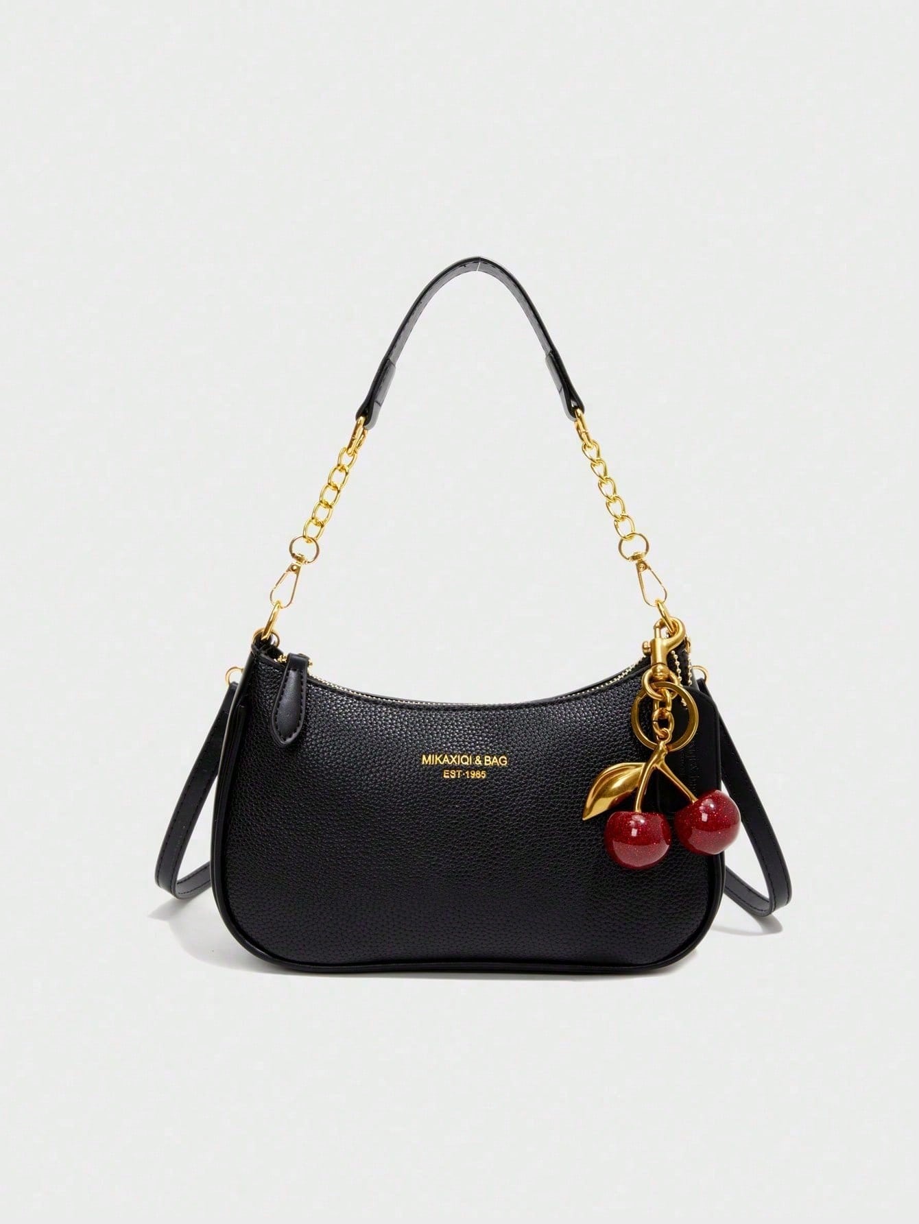 Classic Letter Pattern Shoulder Bag