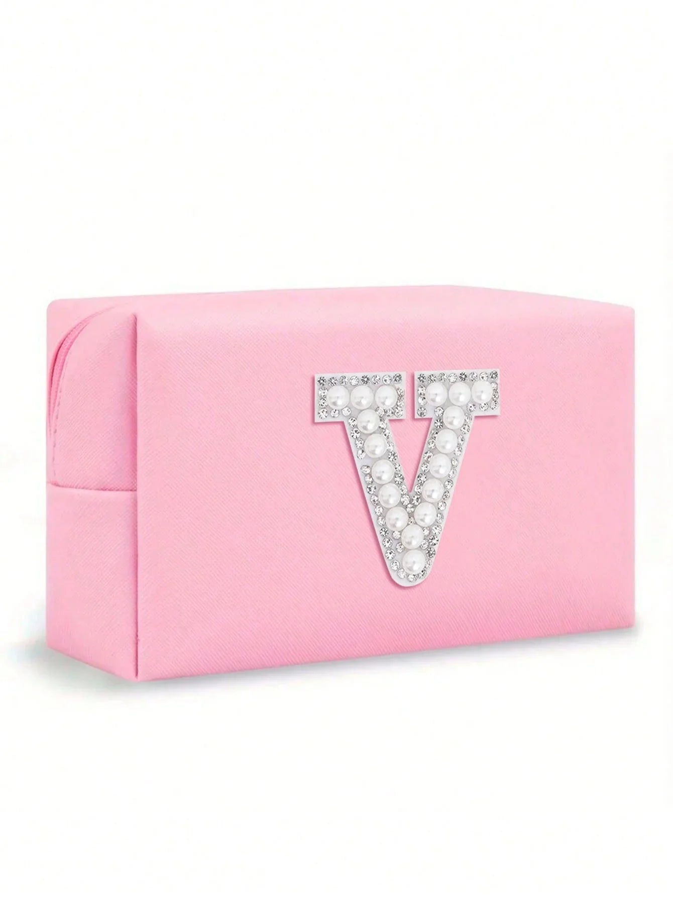 Women’s Monogram PU Makeup Bag
