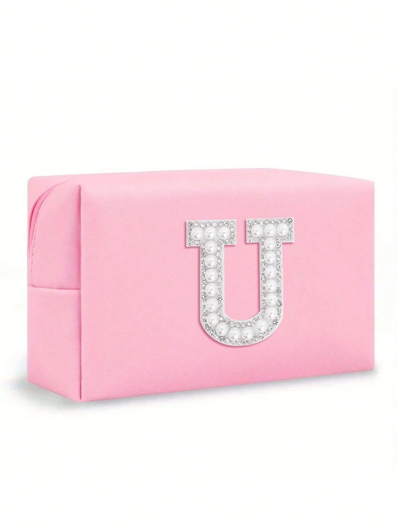 Women’s Monogram PU Makeup Bag