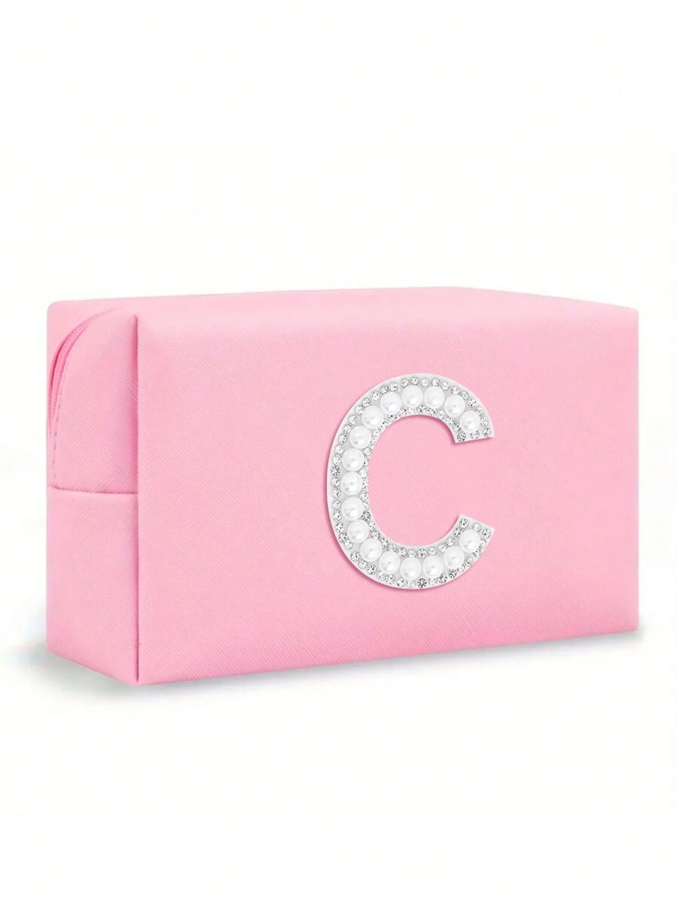 Women’s Monogram PU Makeup Bag
