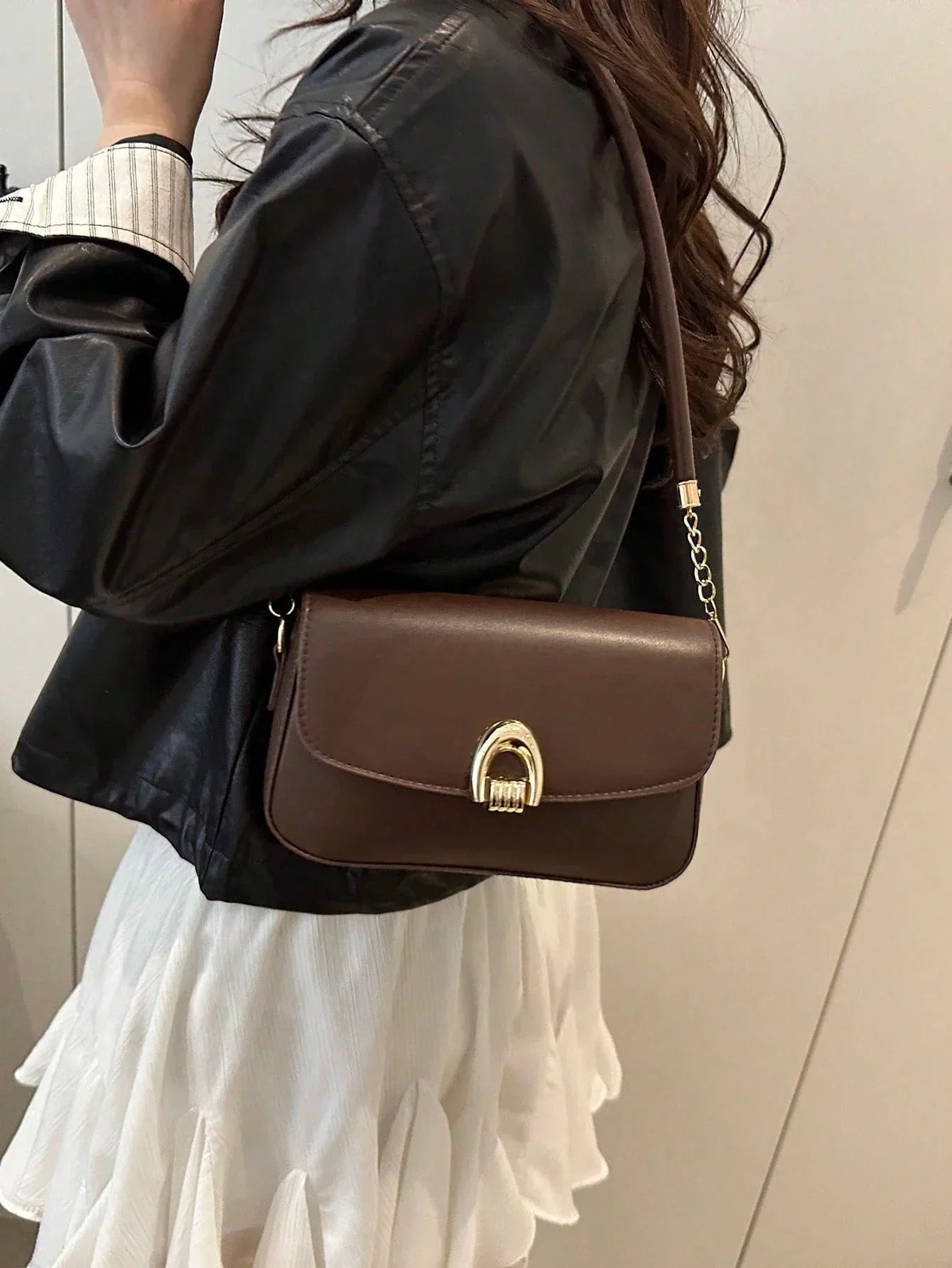 Women’s Elegant Crescent Shoulder Bag
