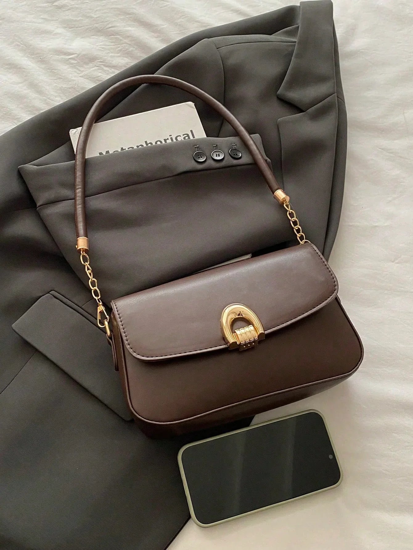Women’s Elegant Crescent Shoulder Bag