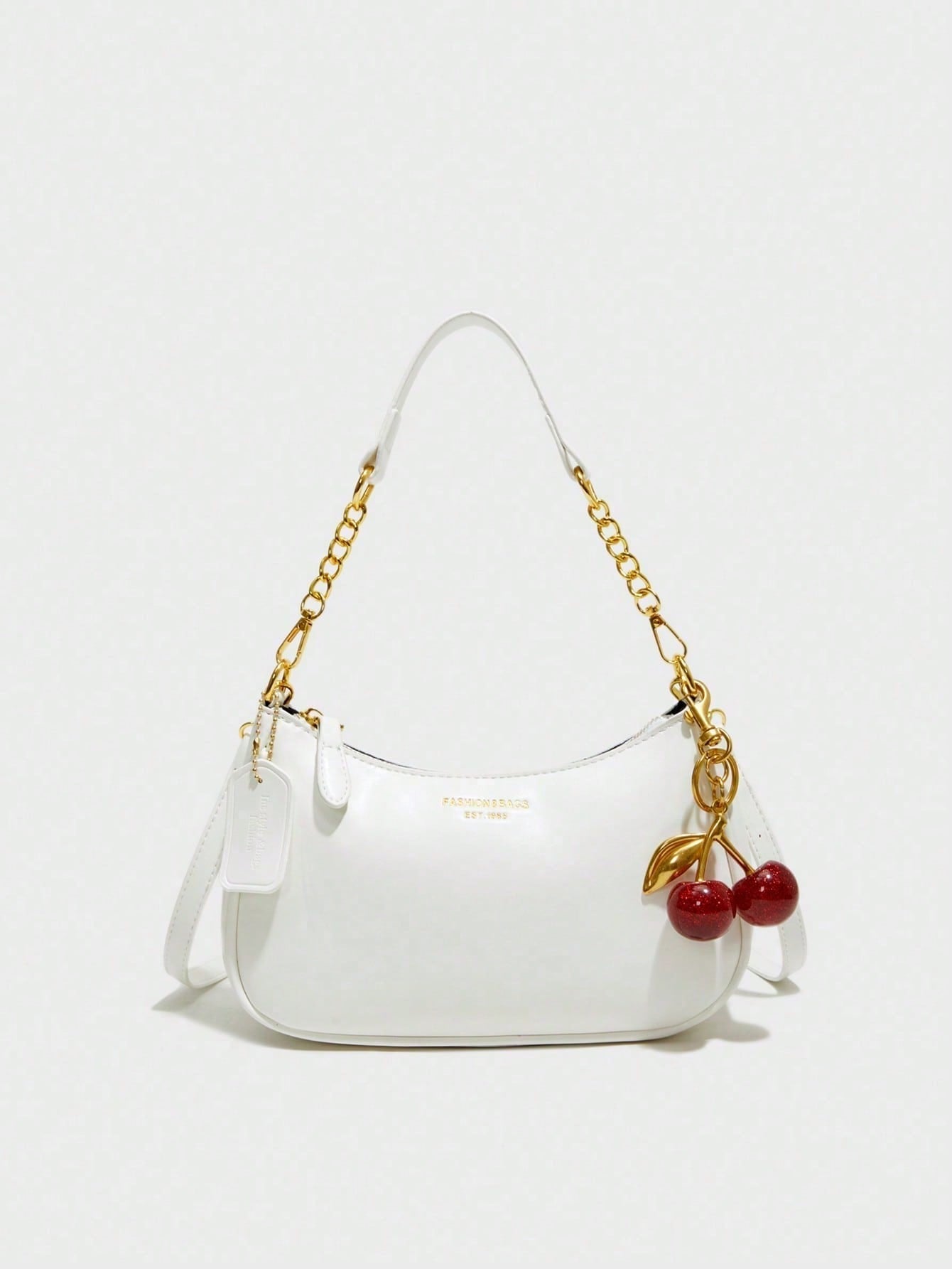 Classic Letter Pattern Shoulder Bag