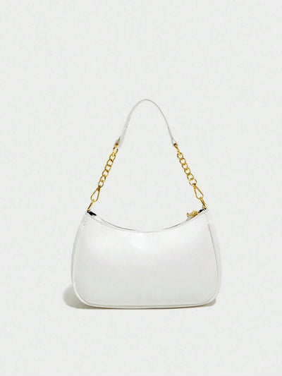Classic Letter Pattern Shoulder Bag