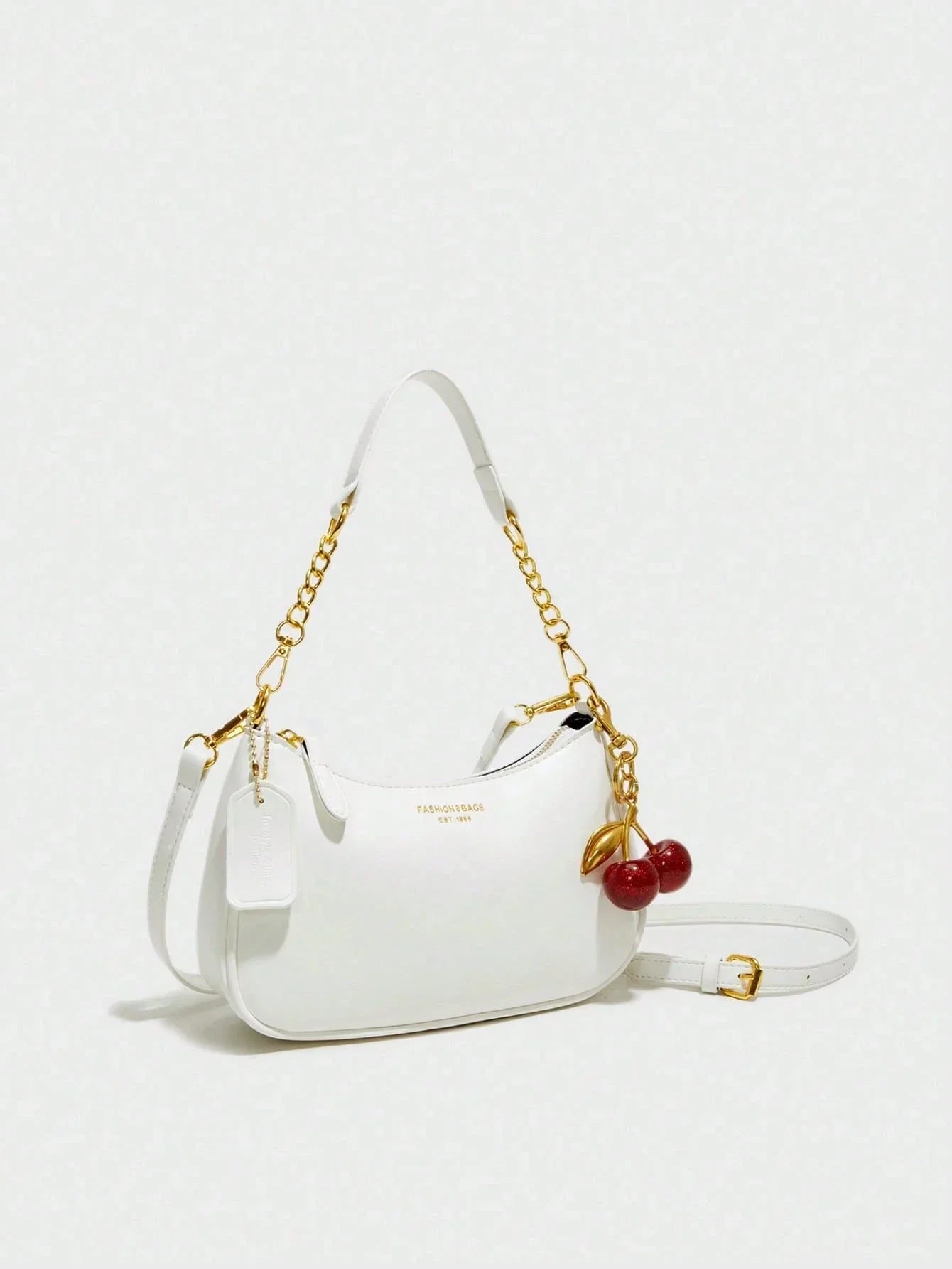 Classic Letter Pattern Shoulder Bag