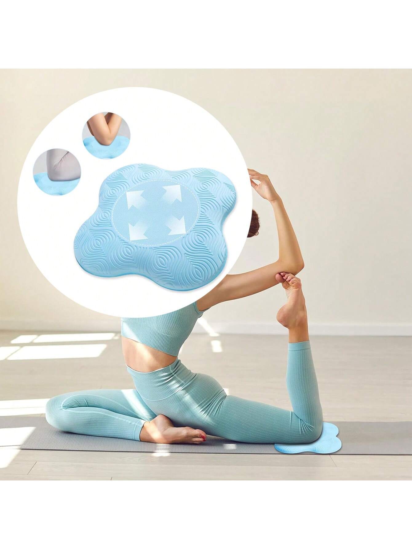 Yoga Knee Cushion Exercise Pad