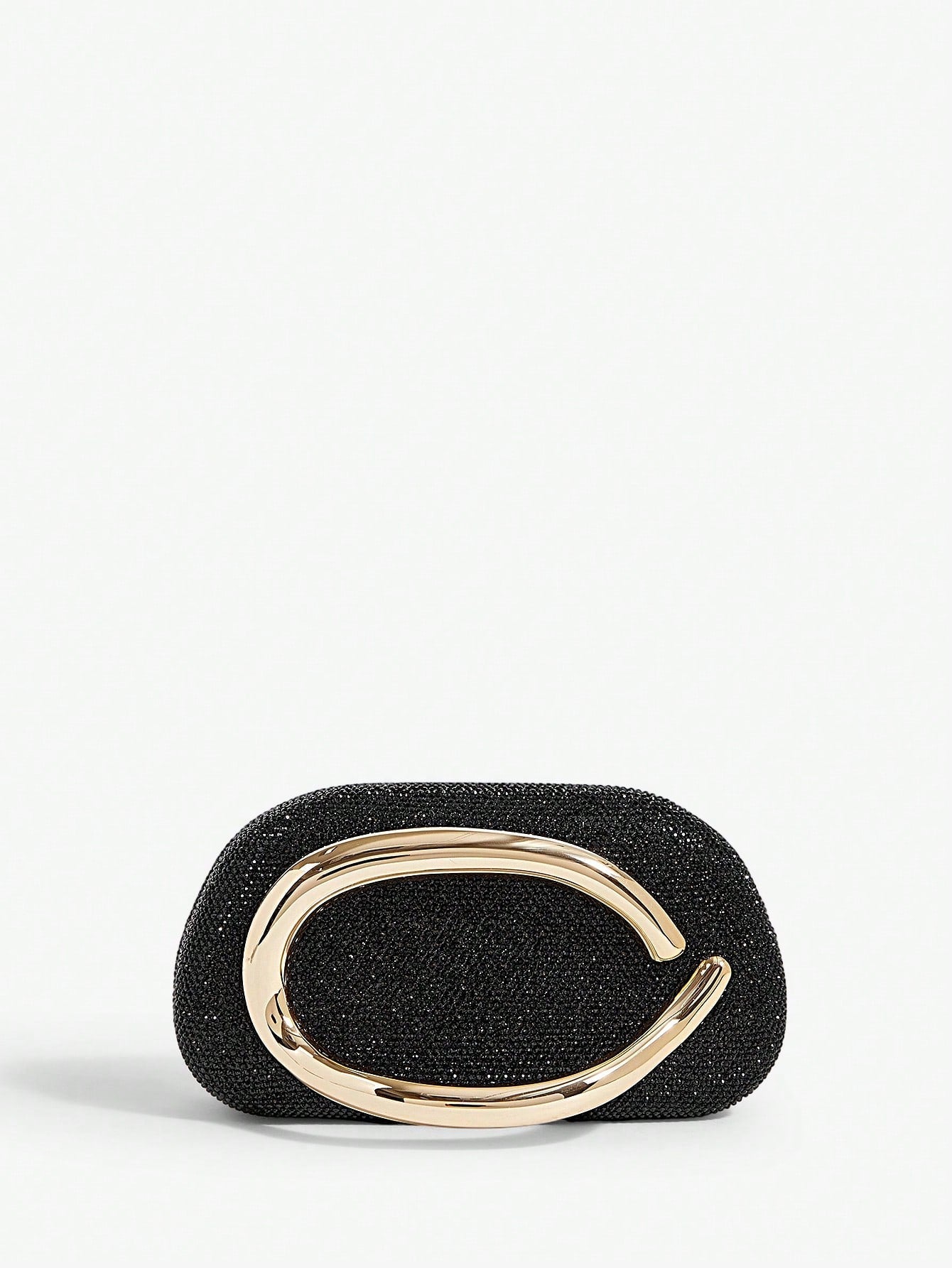 SHEIN BAE Metallic Evening Clutch