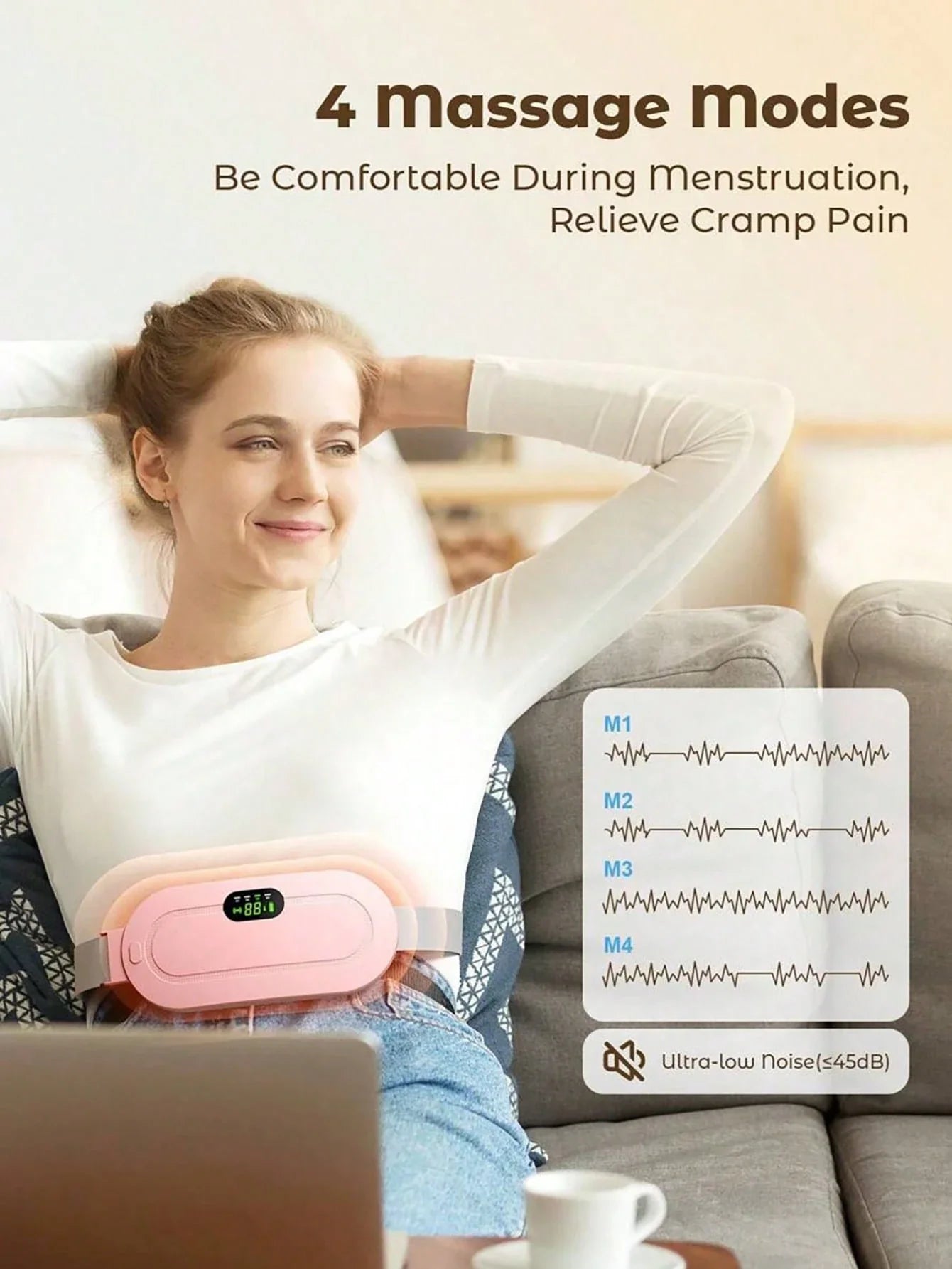 Menstrual Electric Heating Pad Belt