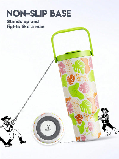 Meoky 40oz Insulated Stainless Steel Tumbler