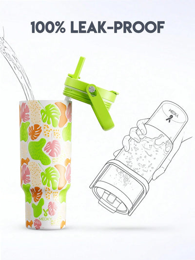 Meoky 40oz Insulated Stainless Steel Tumbler