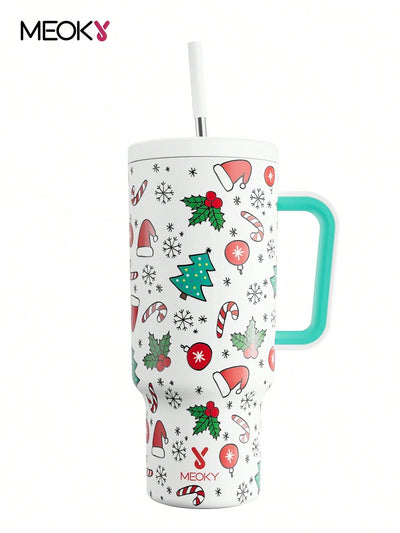 Meoky 40oz Stainless Steel Tumbler