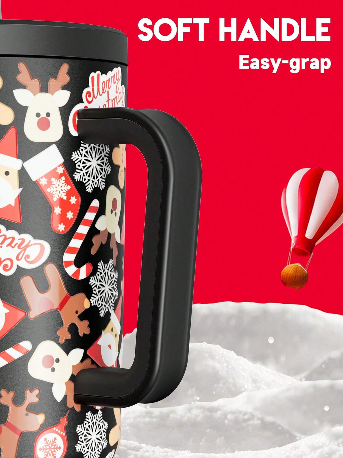 Meoky 40oz Insulated Travel Tumbler