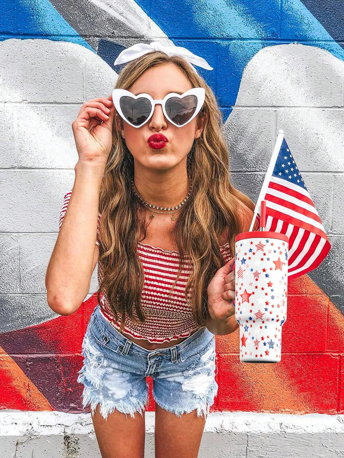 Meoky 40oz Insulated Travel Tumbler