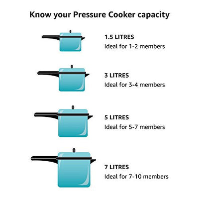 Hawkins 4 Litre Classic Pressure Cooker, Best Inner Lid Cooker, Silver (CL40)
