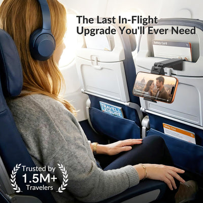 Perilogics Universal Airplane Phone Holder Mount, Plane Travel Essentials