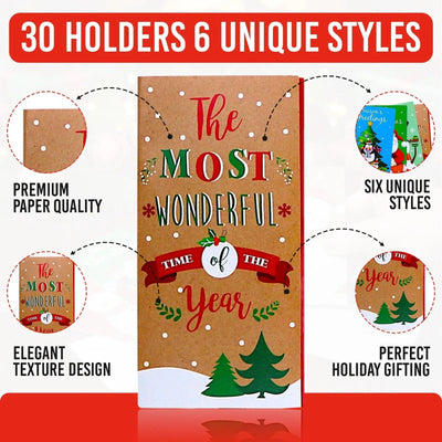 Christmas Gift Card Money Holders
