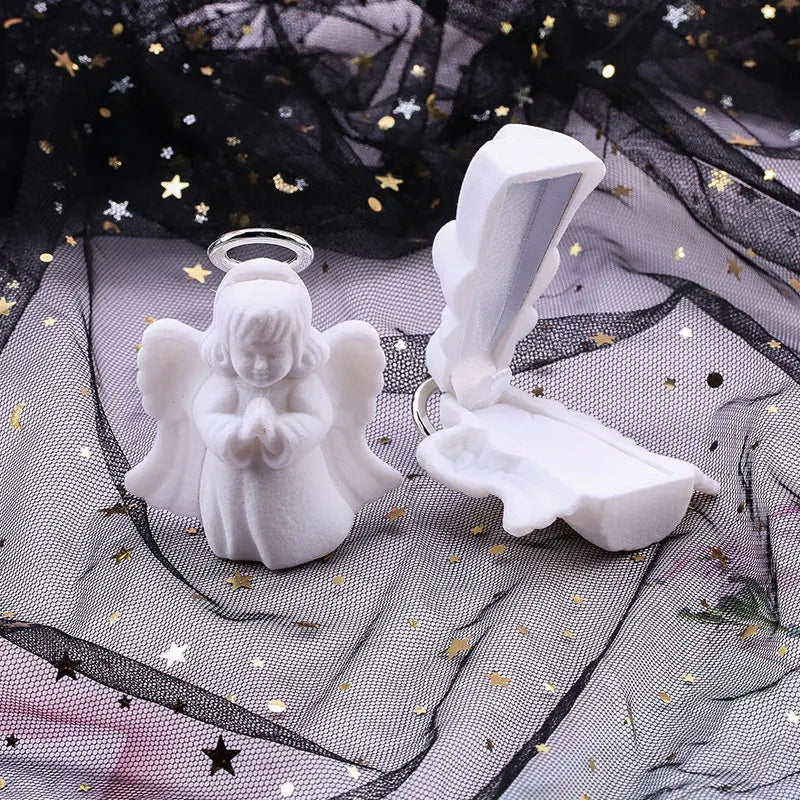 Velvet Jewelry Gift Box Holder