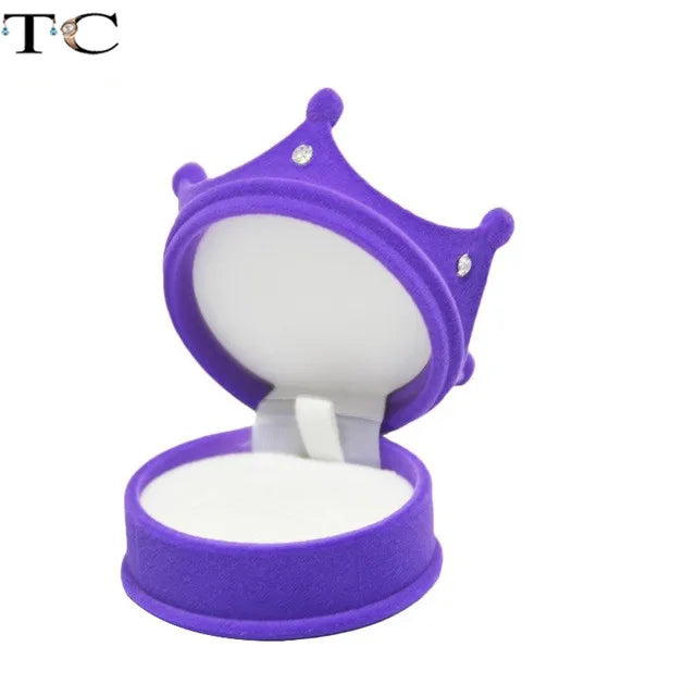 Mini Velvet Jewelry Storage Box