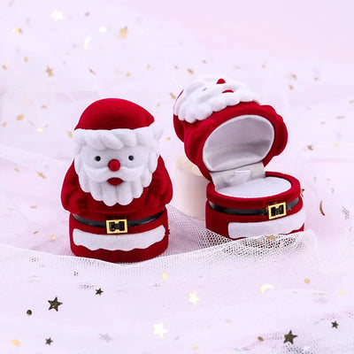 Velvet Jewelry Gift Box Holder