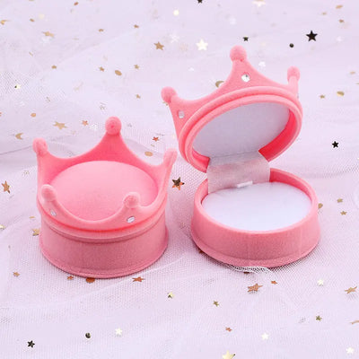 Velvet Jewelry Gift Box Holder