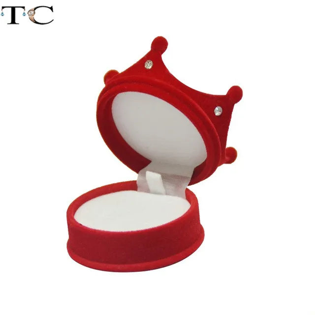 Mini Velvet Jewelry Storage Box