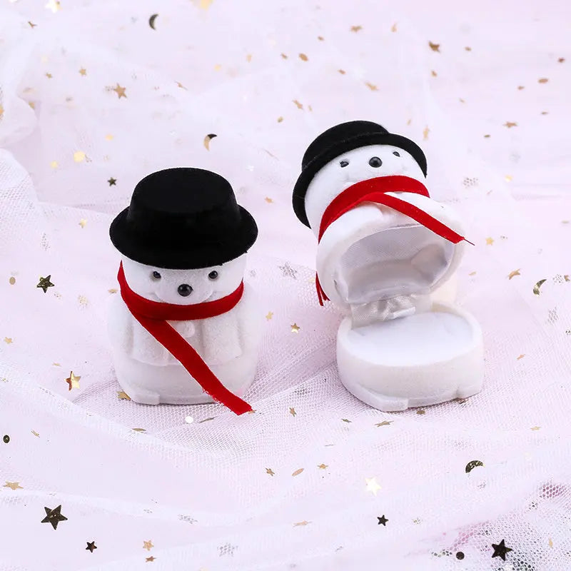 Velvet Jewelry Gift Box Holder