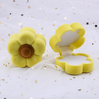 Velvet Jewelry Gift Box Holder