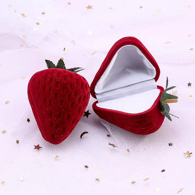 Velvet Jewelry Gift Box Holder
