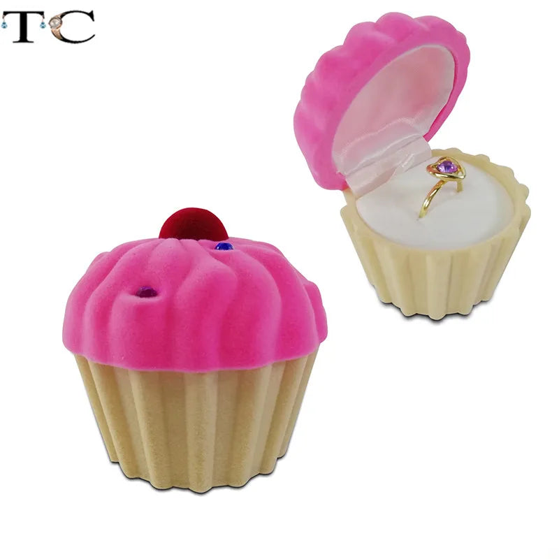 Mini Velvet Jewelry Storage Box