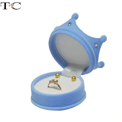 Mini Velvet Jewelry Storage Box
